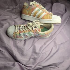 Adidas Originals Superstar Tie Dye Shoes 9
